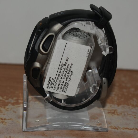 Timex T5E9019J Men's "Ironman" 30-Lap Resin Watch, 3 Alarms, Indiglo, Chrono - Picture 3 of 8